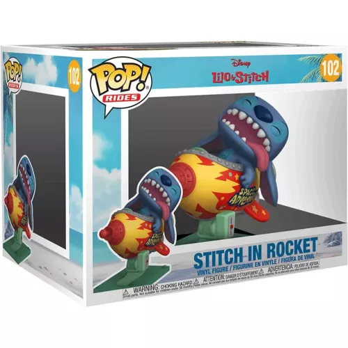 Funko Pop! Stitch in Rocket #102 Disney Lilo & Stitch Box