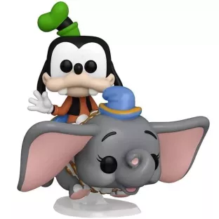 Goofy at the Dumbo the Flying Elephant Attraction