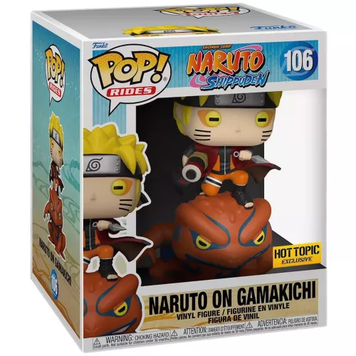 Funko Pop! Naruto on Gamakichi #106 Shonen Jump Naruto Shippuden Box