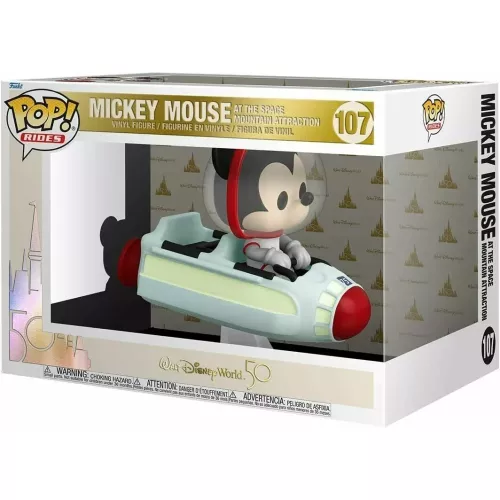 Funko Pop! Mickey Mouse at the Space Mountain Attraction #107 Box