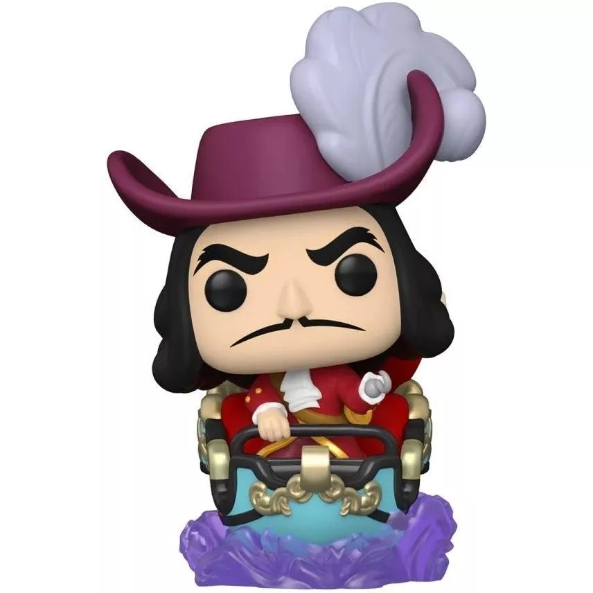 Captain Hook at the Peter Pan's Flight Attraction