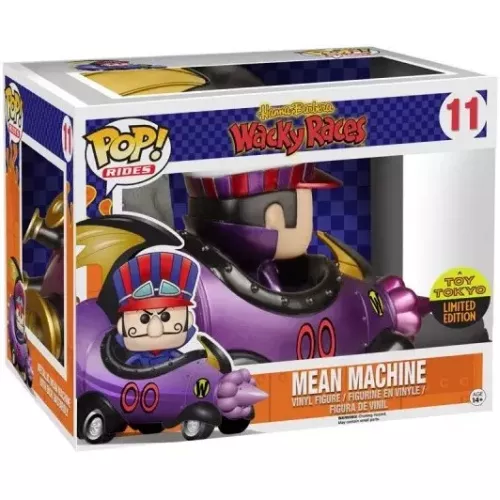 Funko Pop! Mean Machine #11 Metallic Hanna Barbera Wacky Races Box