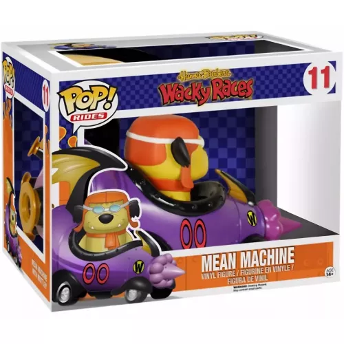Funko Pop! Mean Machine #11 Hanna Barbera Wacky Races Box