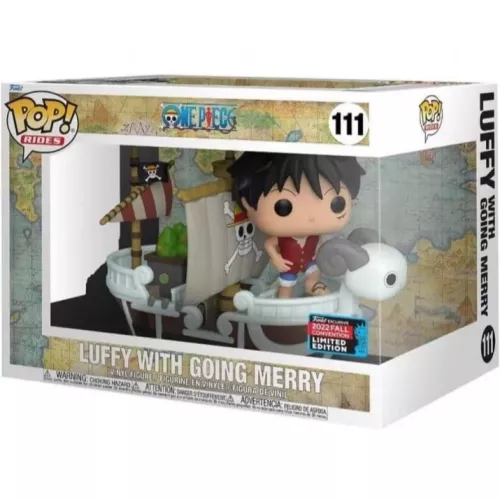 Funko Pop! Luffy with Going Merry #111 One Piece Rides Box
