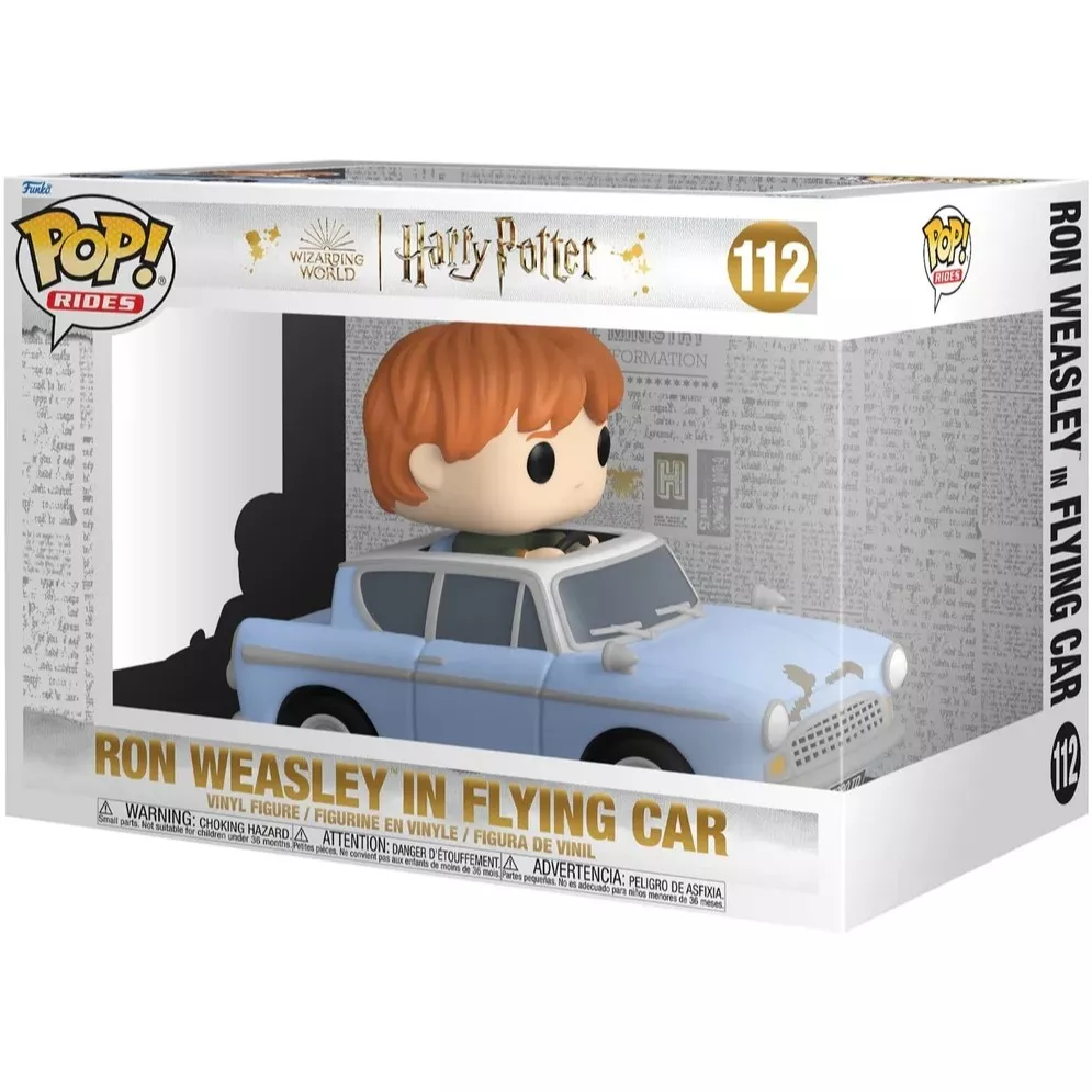 Ron Weasley in Flying Car Box