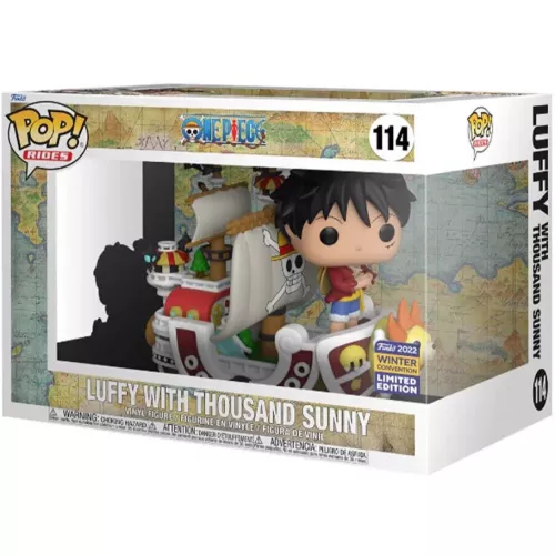 Funko Pop! Luffy with Thousand Sunny #114 One Piece Box