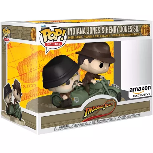 Funko Pop! Indiana Jones & Henry Jones Sr. #118 Rides Box