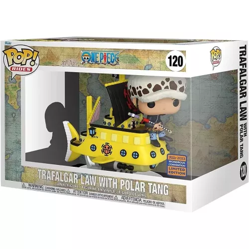 Funko Pop! Trafalgar Law with Polar Tang #120 One Piece Box