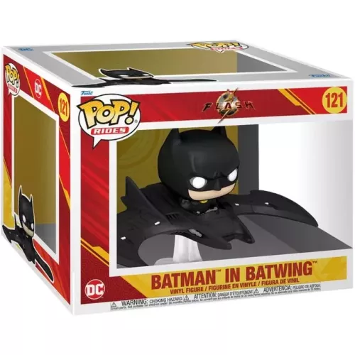 Funko Pop! Batman in Batwing #121 DC The Flash Rides Box