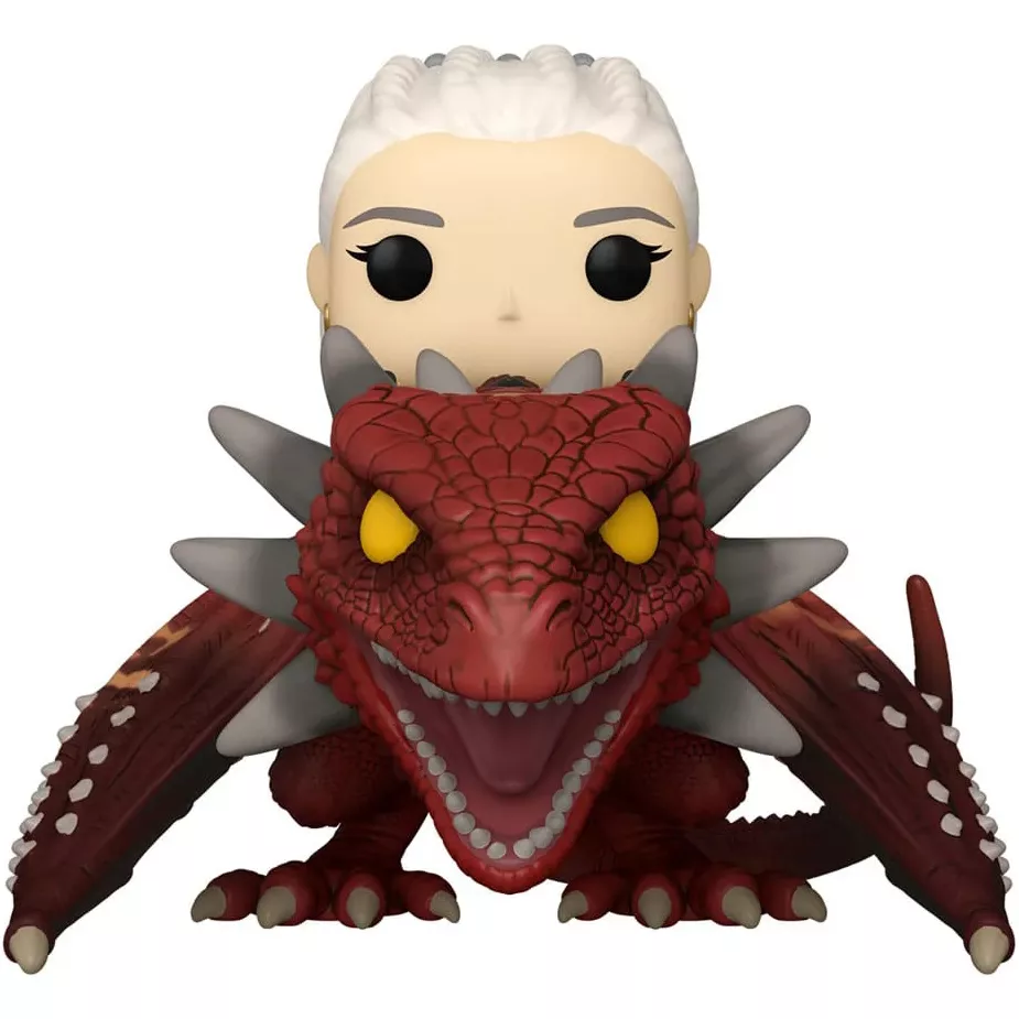 Rhaenys Targaryen with Meleys
