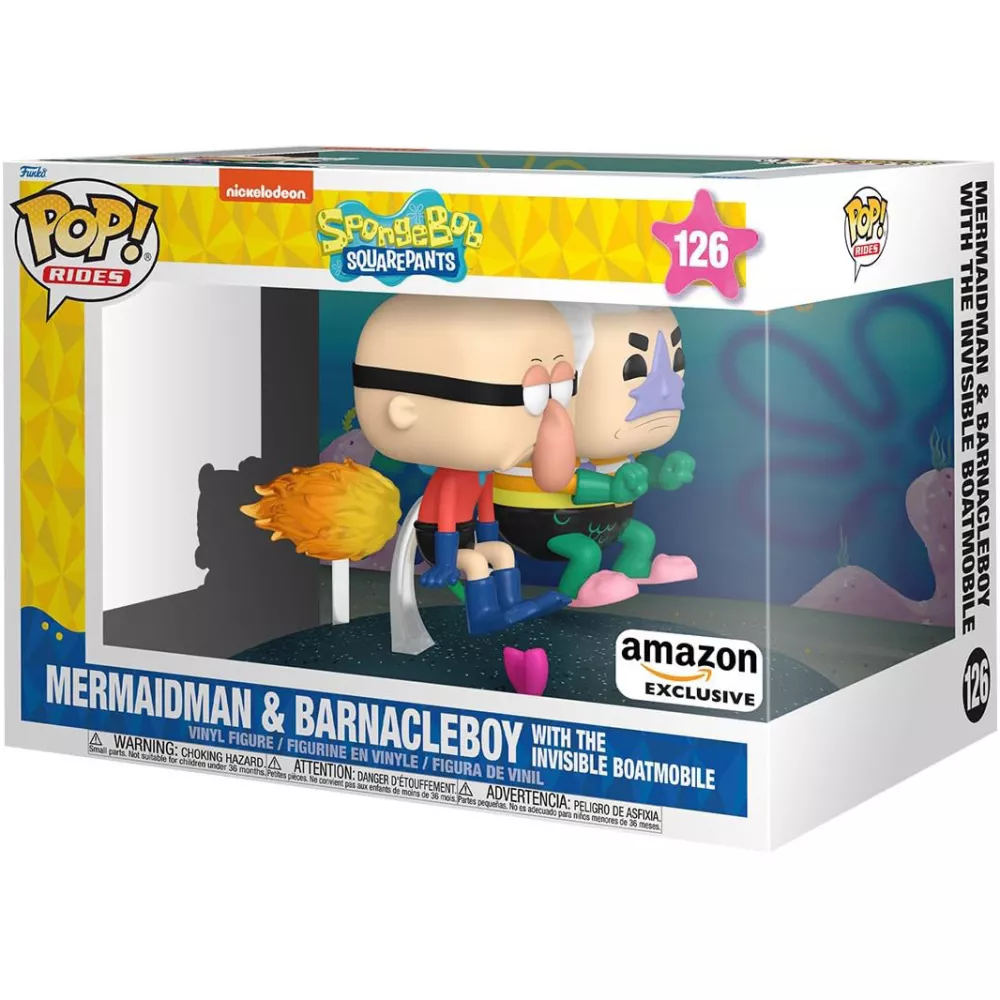 Mermaidman & Barnacleboy with the Invisible Boatmobile Box