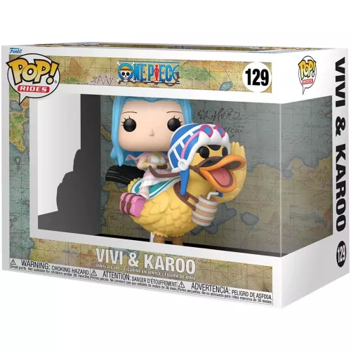 Funko Pop! Vivi & Karoo #129 One Piece Rides Vinyl Figure Box