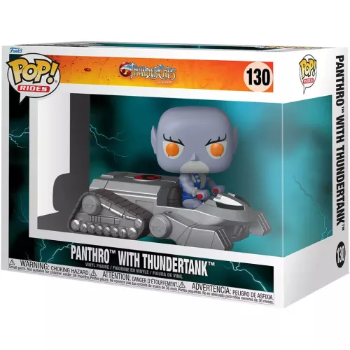 Funko Pop! Panthro with Thundertank #130 Thundercats Classic Box