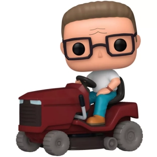 Hank on Lawn Mower