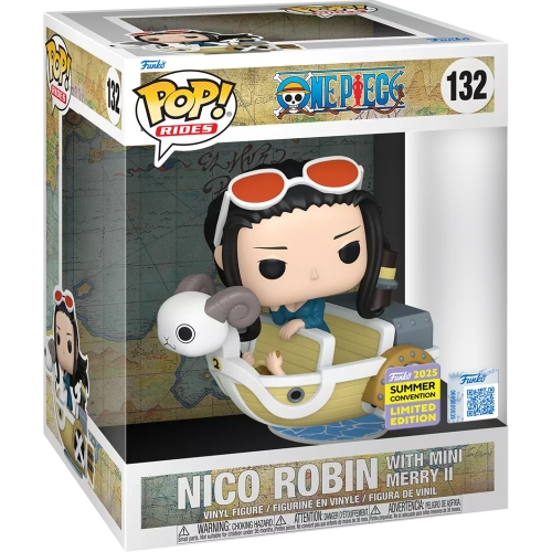 Funko Pop! Nico Robin with Mini Merry II #132 One Piece Box