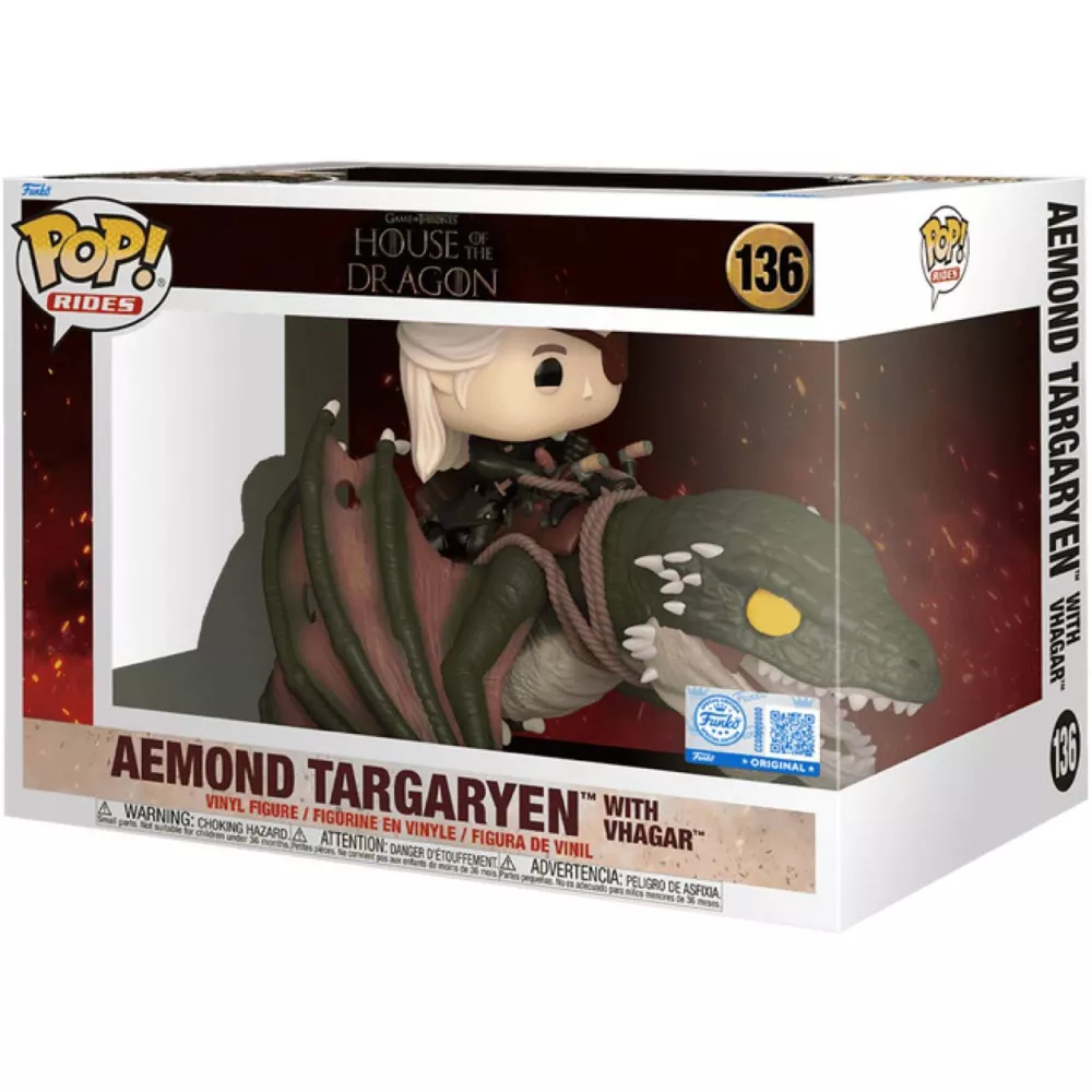 Aemond Targaryen with Vhagar Box