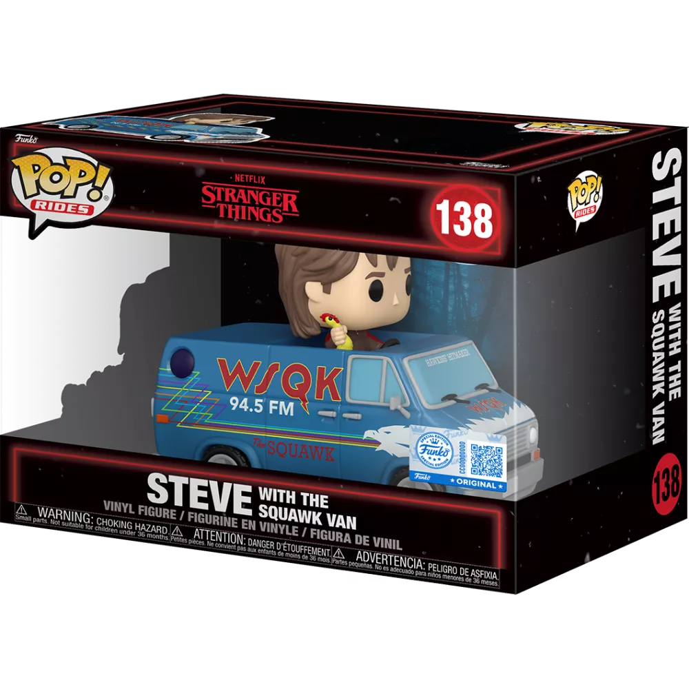 Steve with the Squawk Van Box