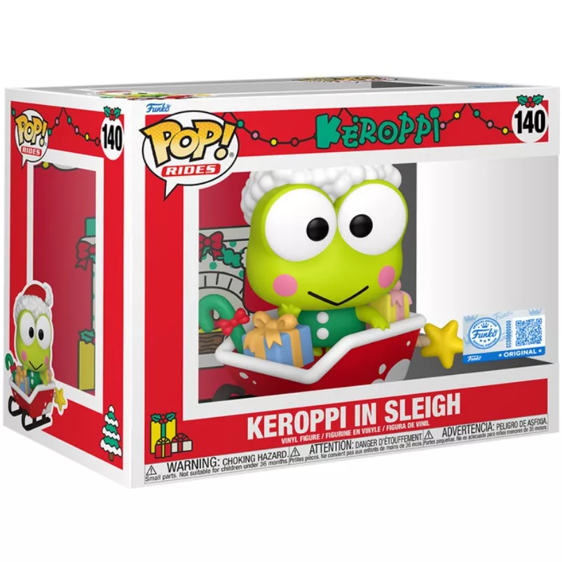 Keroppi in Sleigh Box