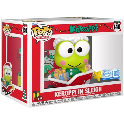 Funko Pop! Keroppi in Sleigh #140 Rides Vinyl Figure Box