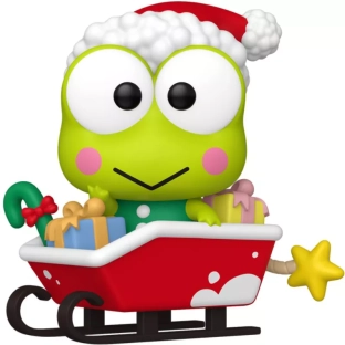 Keroppi in Sleigh
