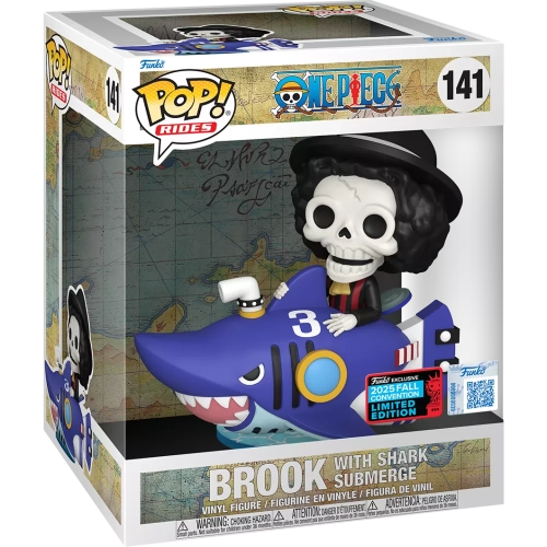 Funko Pop! Brook with Shark Submerge #141 One Piece Box