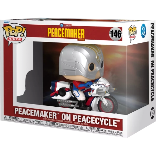 Funko Pop! Peacemaker on Peacecycle #146 DC Studios Peacemaker The Series Box