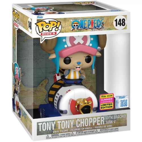 Funko Pop! Tony Tony Chopper with Brachio Tank V #148 Box