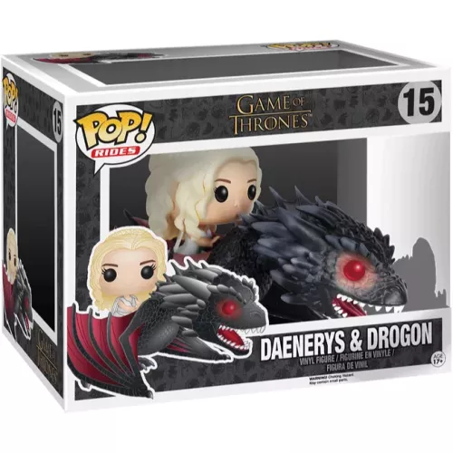 Funko Pop! Daenerys & Drogon #15 Game of Thrones Rides Box