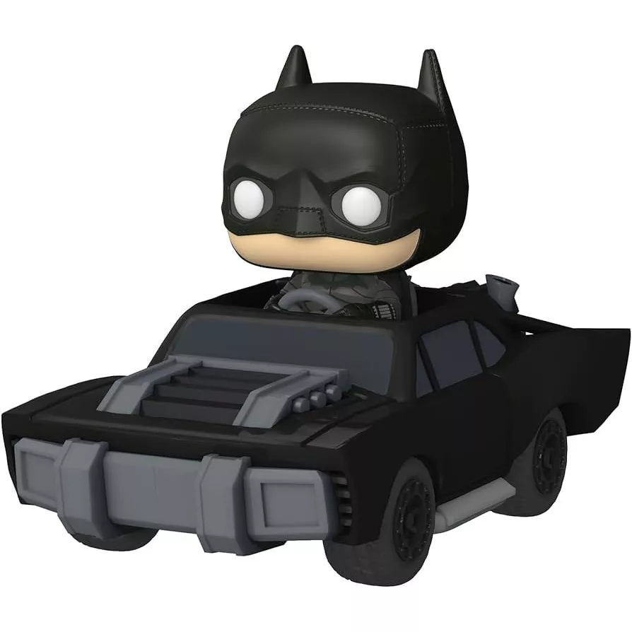Batman in Batmobile