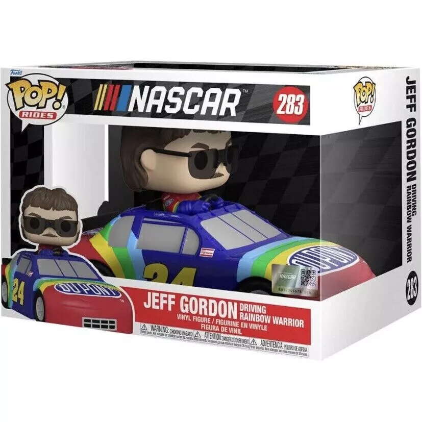 Jeff Gordon Driving Rainbow Warrior Box
