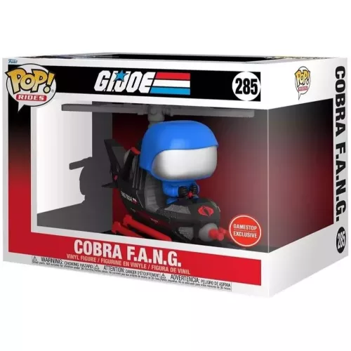 Funko Pop! Cobra F.A.N.G. #285 G.I. Joe Rides Vinyl Figure Box