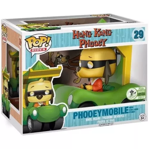 Funko Pop! Phooeymobile with Hong Kong Phooey #29 Rides Box