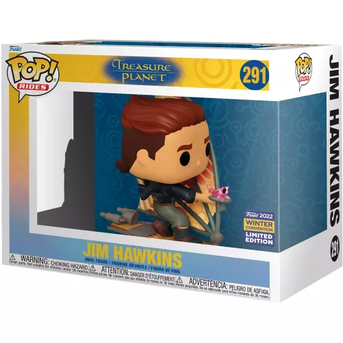 Funko Pop! Jim Hawkins #291 Treasure Planet Rides Vinyl Figure Box