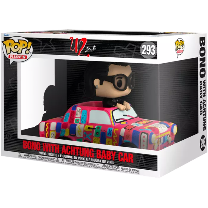 Bono with Achtung Baby Car Box