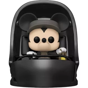 Mickey Mouse on the Haunted Mansion Buggy