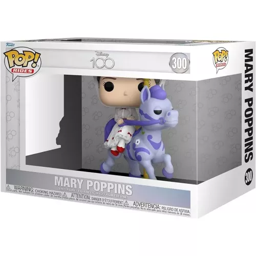 Funko Pop! Mary Poppins #300 Disney 100 Rides Vinyl Figure Box