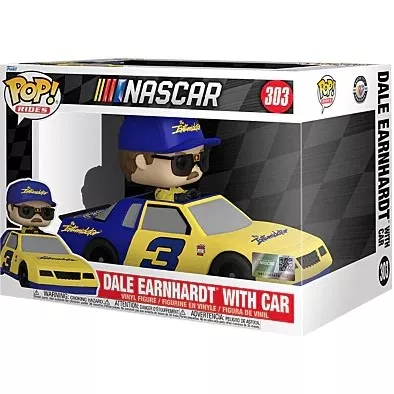 Dale Earnhardt with Car Box