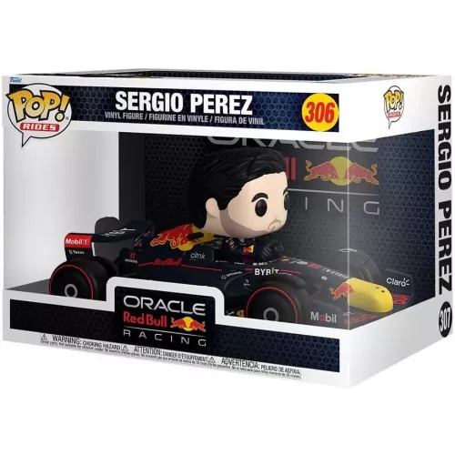 Funko Pop! Sergio Perez #306 Oracle Red Bull Racing Box