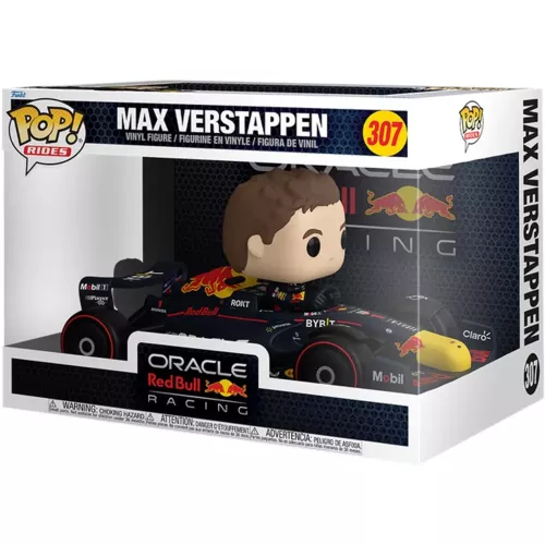 Funko Pop! Max verstappen #307 Oracle Red Bull Racing Box