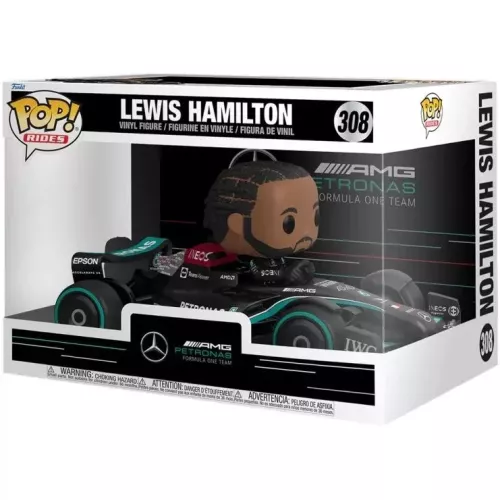 Funko Pop! Lewis Hamilton #308 AMG Petronas Formula One Team Box