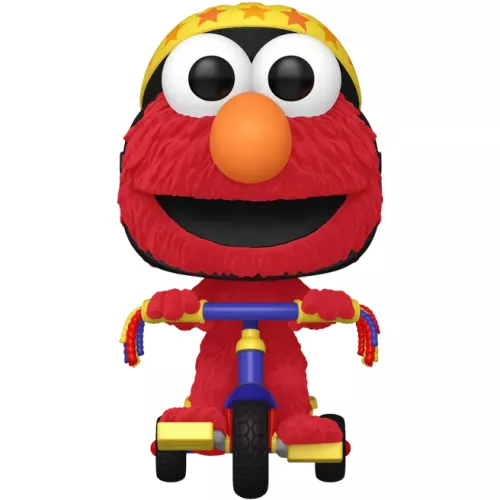 Funko Pop! Elmo on Trike #309 Flocked 123 Sesame Street