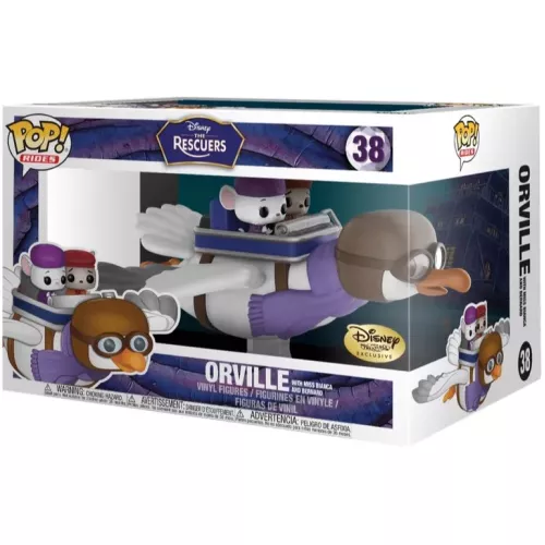 Funko Pop! Orville with Miss Bianca and Bernard #38 Box