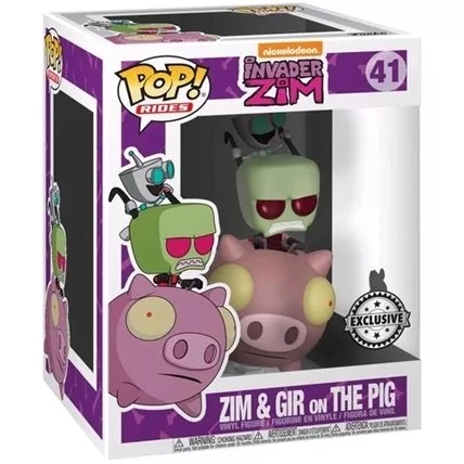 Zim & Gir on The Pig Box