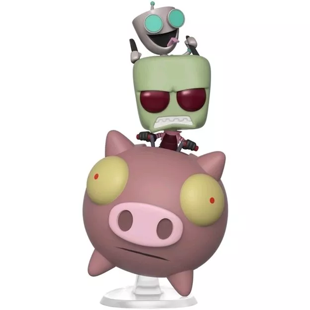 Zim & Gir on The Pig