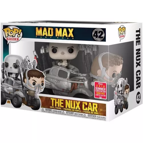 Funko Pop! The Nux Car #42 Mad Max Fury Road Rides Box