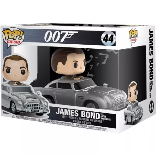 Funko Pop! James Bond with Aston Martin DB5 #44 OO7 Box