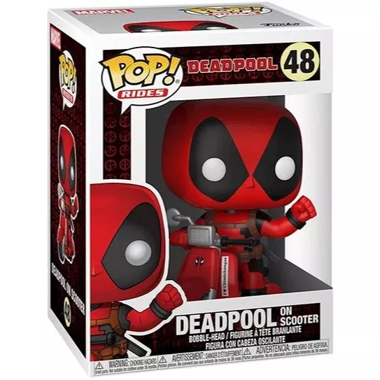 Deadpool on Scooter Box