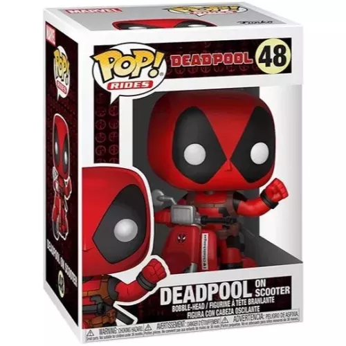Funko Pop! Deadpool on Scooter #48 Rides Vinyl Figure Box