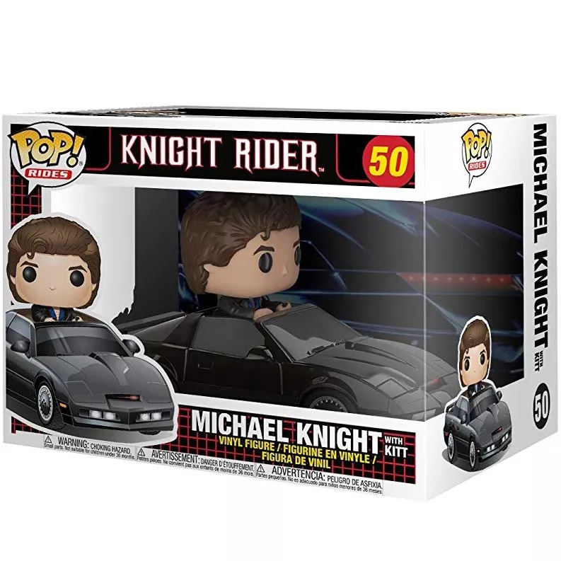 Michael Knight with KITT Box