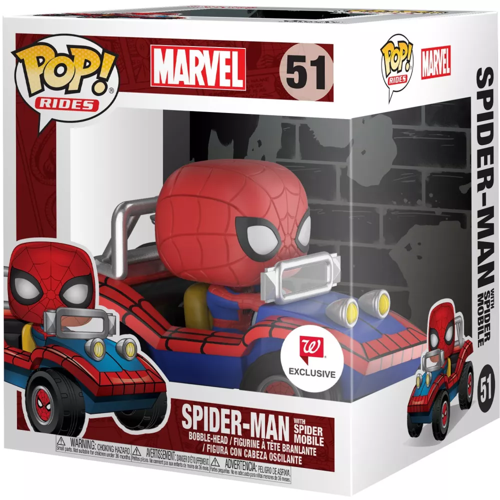 Spider-Man with Spider Mobile Box